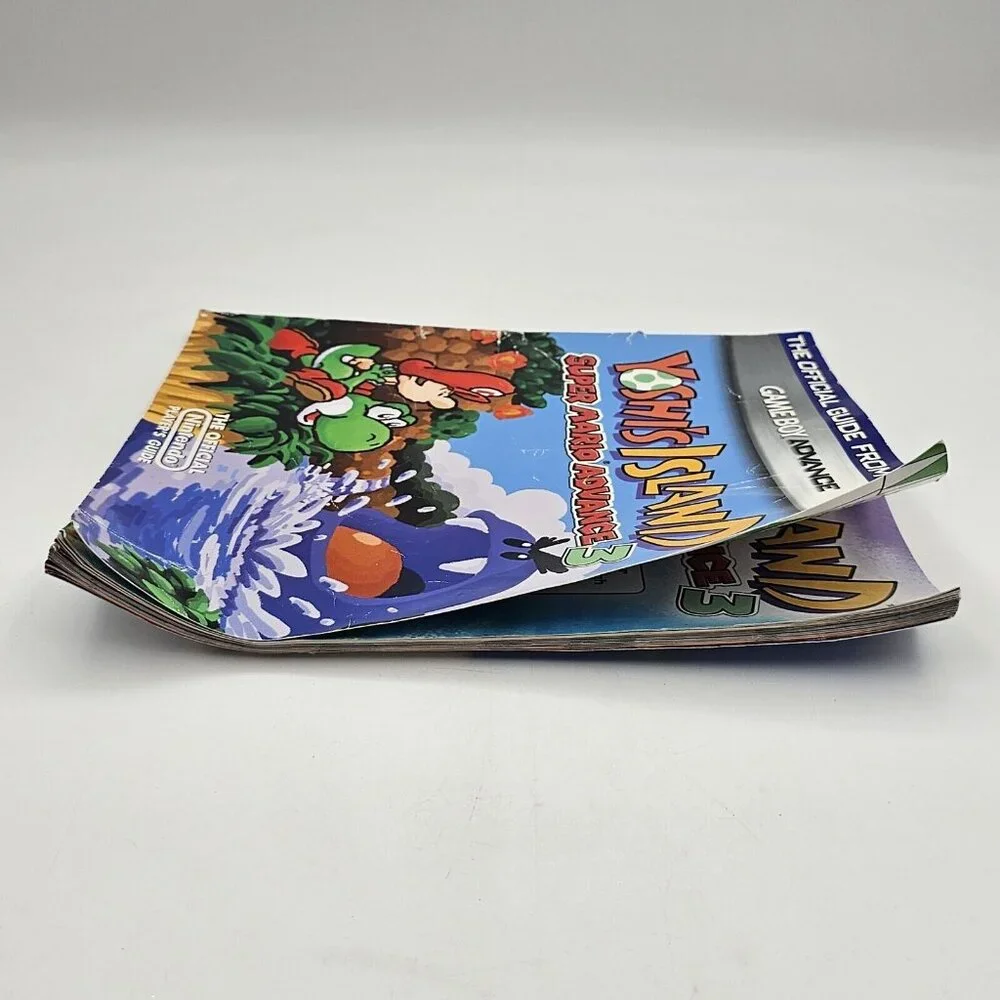 Yoshi’s Island Super Mario Advance 3 Official Player’s Guide Nintendo Power GBA